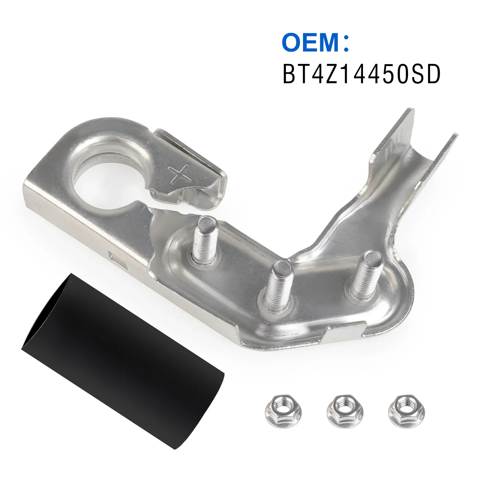 926-603 BT4Z-14450-SD POSITIVE (18mm) Battery Terminal Crimping Capacity To 2 AWG Cable For Ford Chevy Dodge Super Duty F-150
926-603 BT4Z-14450-SD POSITIVE (18mm) Battery Terminal Crimping Capacity To 2 AWG Cable For Ford Chevy Dodge Super Duty F-150