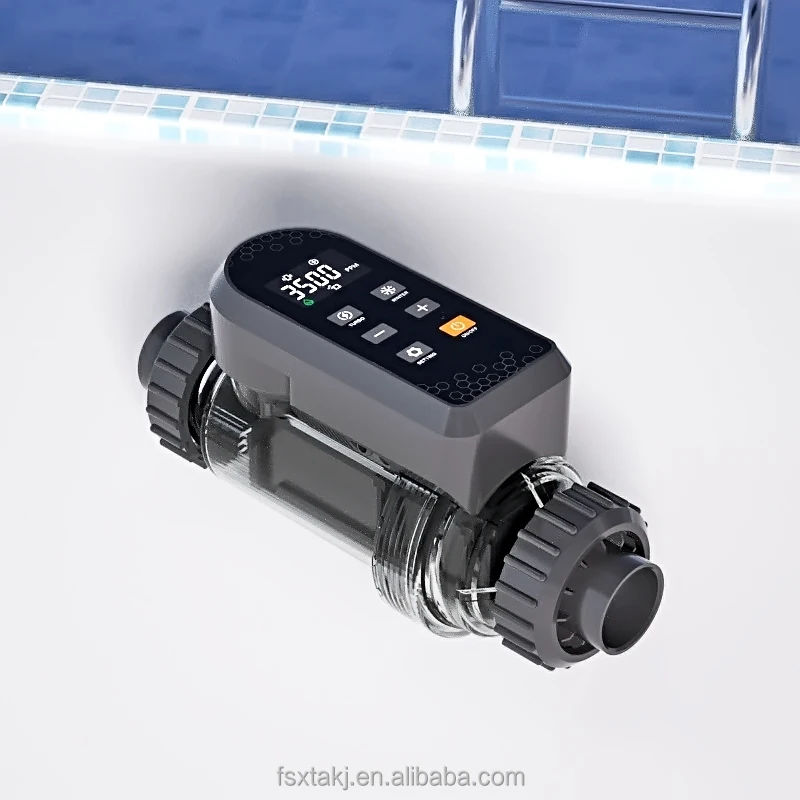 OEM ODM service, high quality titanium plate self-cleaning Wifi application remote control salt chlorinator for swimming pools
OEM ODM service, high quality titanium plate self-cleaning Wifi application remote control salt chlorinator for swimming pools