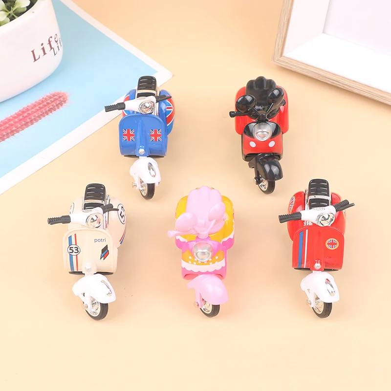 1PC Kids Cartoon Mini Motorcycle Model Toy Car Motorcycle Model Boy Girl Early Learning Educational Toys for Children
1PC Kids Cartoon Mini Motorcycle Model Toy Car Motorcycle Model Boy Girl Early Learning Educational Toys for Children
