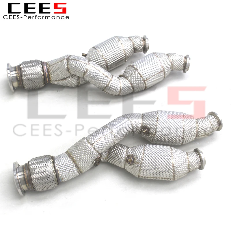 CEES Stainless Steel Downpipe for Lamborghini Aventador LP700/LP740S/LP750SV 6.5L 2011-2018 Heat Shield Exhaust Pipes
CEES Stainless Steel Downpipe for Lamborghini Aventador LP700/LP740S/LP750SV 6.5L 2011-2018 Heat Shield Exhaust Pipes