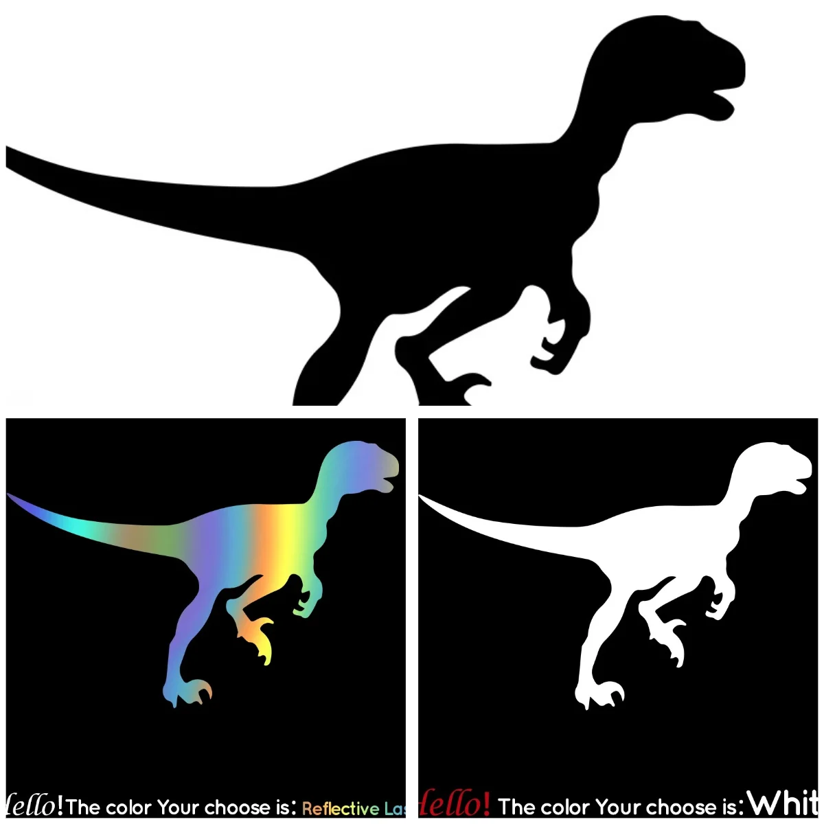 Cool Design Dinosaur Car Stickers Creative Vinyl Sticker on And Window Sticker Car-styling Decal Decoration Accessories
Cool Design Dinosaur Car Stickers Creative Vinyl Sticker on And Window Sticker Car-styling Decal Decoration Accessories