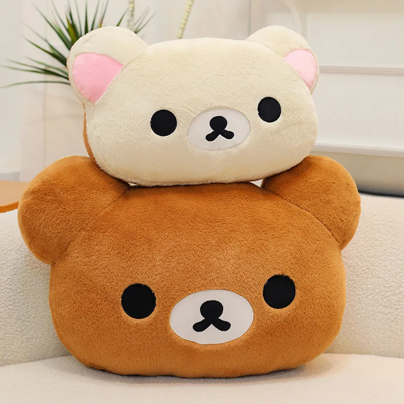 Cute Rilakkuma large plush pillow doll Lala Bear double-sided bedside pillow cute plush toy gift comfort toy doll
Cute Rilakkuma large plush pillow doll Lala Bear double-sided bedside pillow cute plush toy gift comfort toy doll