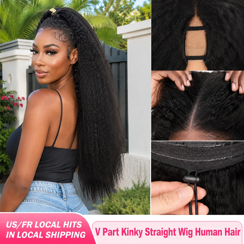 30 36 Inch Kinky Straight U V Part Wigs Human Hair Wigs 250% Density V Part Yaki Straight Wigs Daily Use Full Machine Made Wigs
30 36 Inch Kinky Straight U V Part Wigs Human Hair Wigs 250% Density V Part Yaki Straight Wigs Daily Use Full Machine Made Wigs