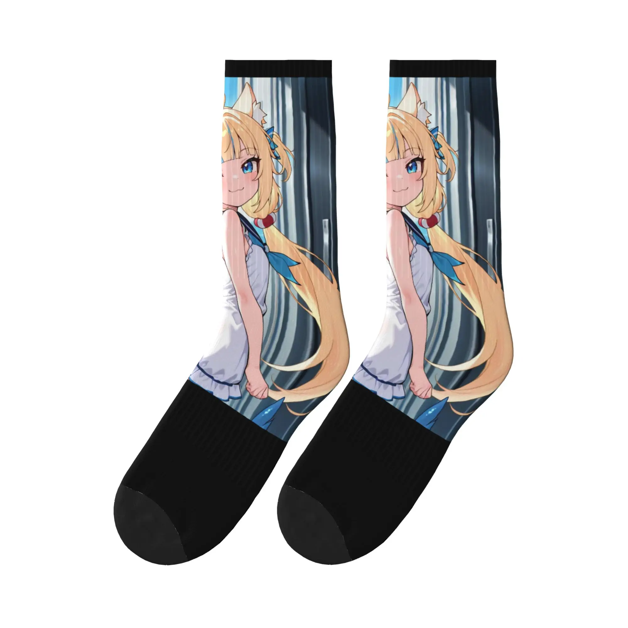 Носки Sameko Saba VTuber, носки в стиле Харадзюку, весенние нескользящие носки для женщин и мужчин, мягкие велосипедные носки на заказ
Носки Sameko Saba VTuber, носки в стиле Харадзюку, весенние нескользящие носки для женщин и мужчин, мягкие велосипедные носки на заказ