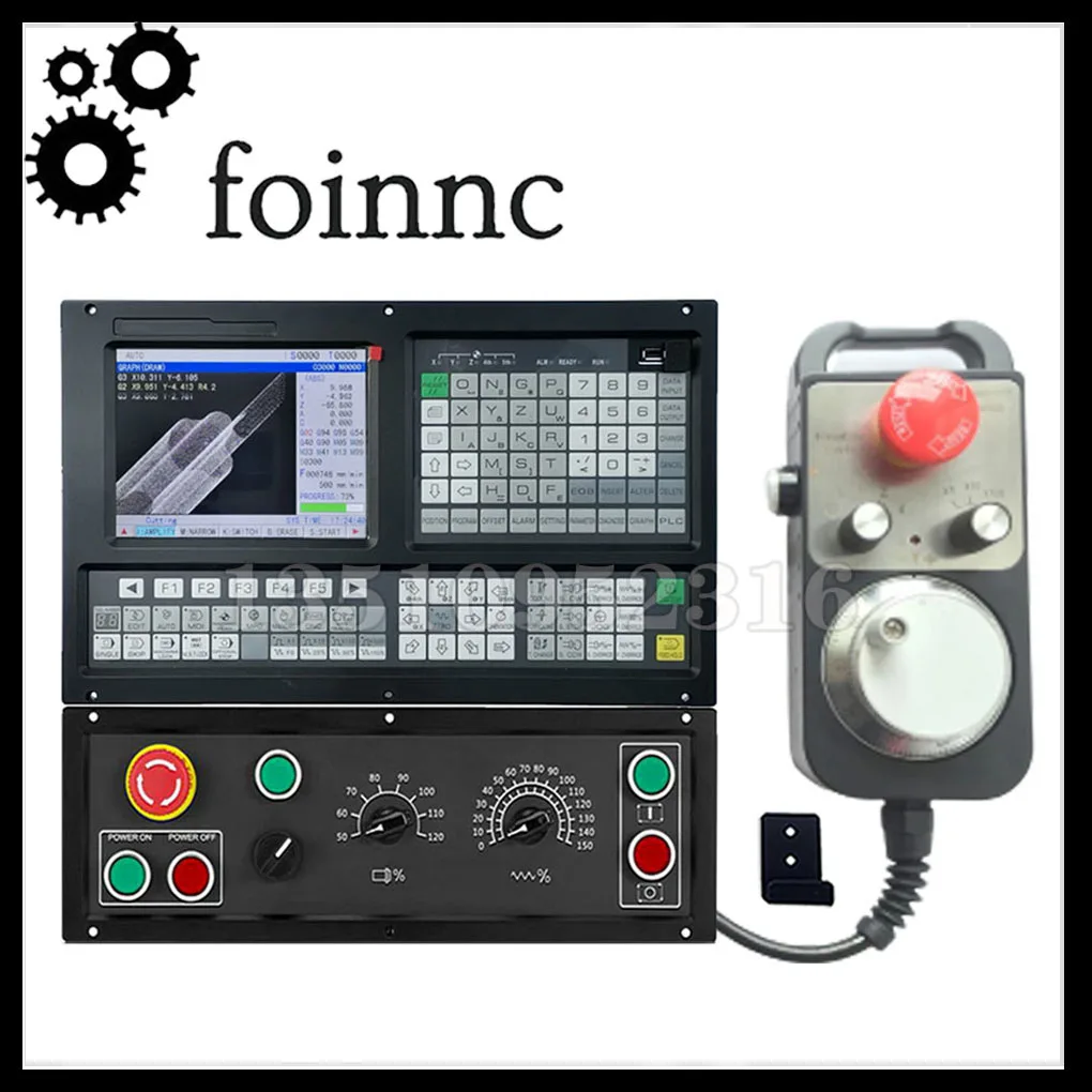 Cnc Milling Controller Tac2003m/Tac2004m/Tac2005m 3/4/5 Axis 8 Inch Display Including Additional Operator Panel Hand Wheel Mpg
Cnc Milling Controller Tac2003m/Tac2004m/Tac2005m 3/4/5 Axis 8 Inch Display Including Additional Operator Panel Hand Wheel Mpg