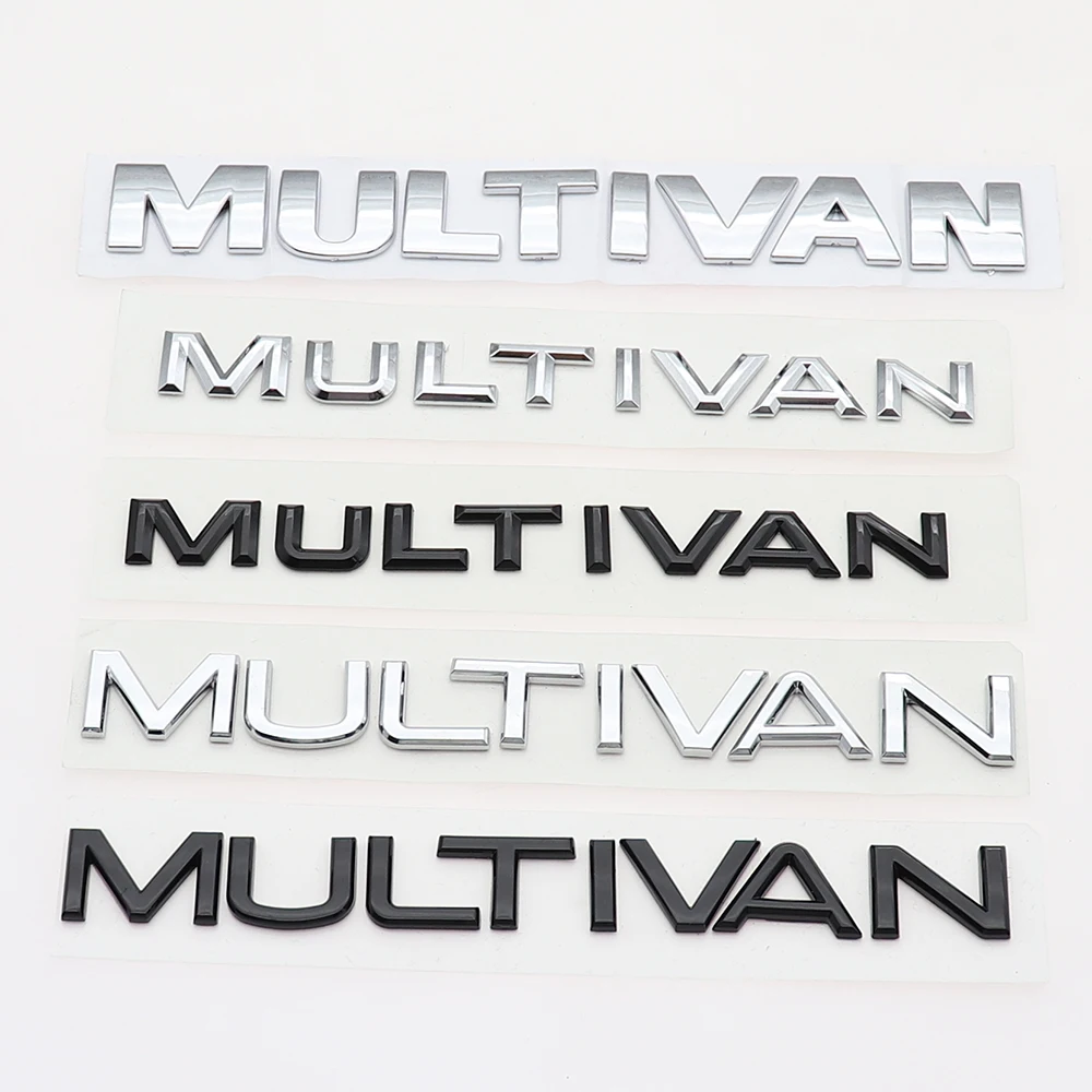 1PC 3D ABS MULTIVAN Car Letter Logo Sticker Tail Bumper Badge Auto Rear Trunk Emblem Decals Styling Accessories car sticker
1PC 3D ABS MULTIVAN Car Letter Logo Sticker Tail Bumper Badge Auto Rear Trunk Emblem Decals Styling Accessories car sticker