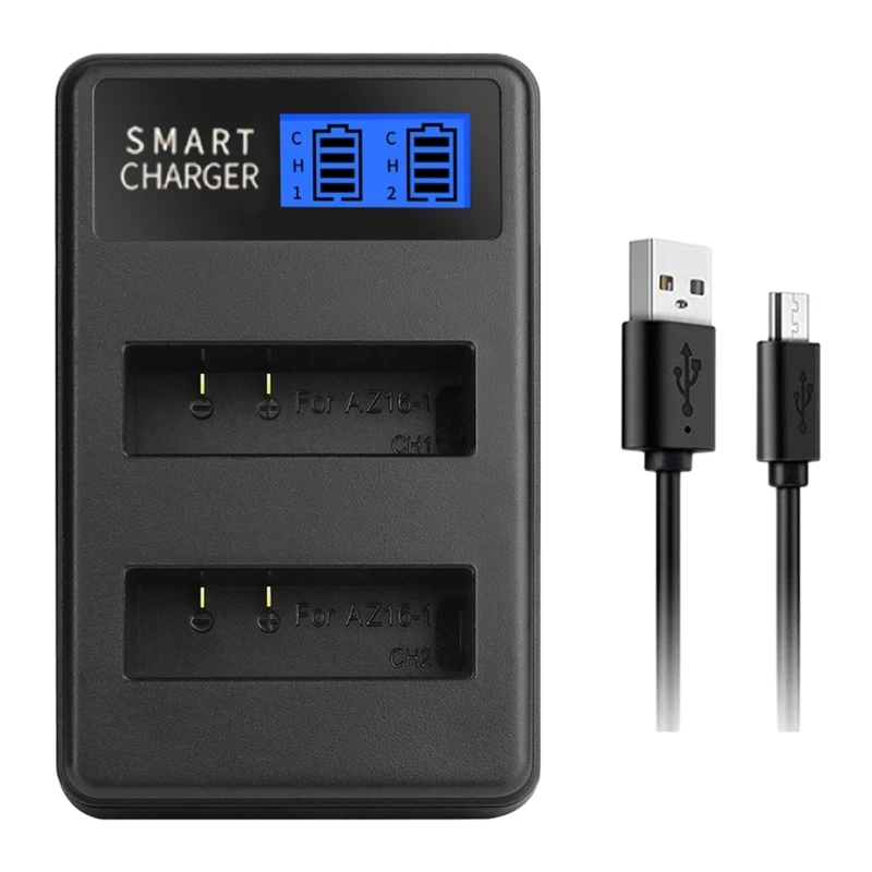 AZ16-1 USB зарядное устройство с двойным аккумулятором, зарядная станция для экшн-камер XiaoYi YI 4K YI 4K + YI Lite, Прямая
AZ16-1 USB зарядное устройство с двойным аккумулятором, зарядная станция для экшн-камер XiaoYi YI 4K YI 4K + YI Lite, Прямая