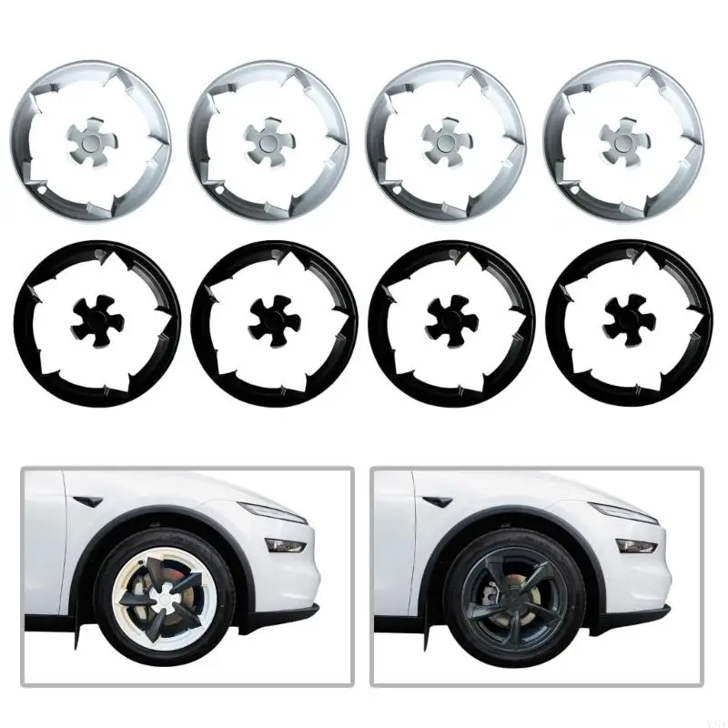 Pack Of 4 Premium ABS Wheel Guards For Automobile 19 Inch Tires Protective And Fashionable Cover X37F
Pack Of 4 Premium ABS Wheel Guards For Automobile 19 Inch Tires Protective And Fashionable Cover X37F