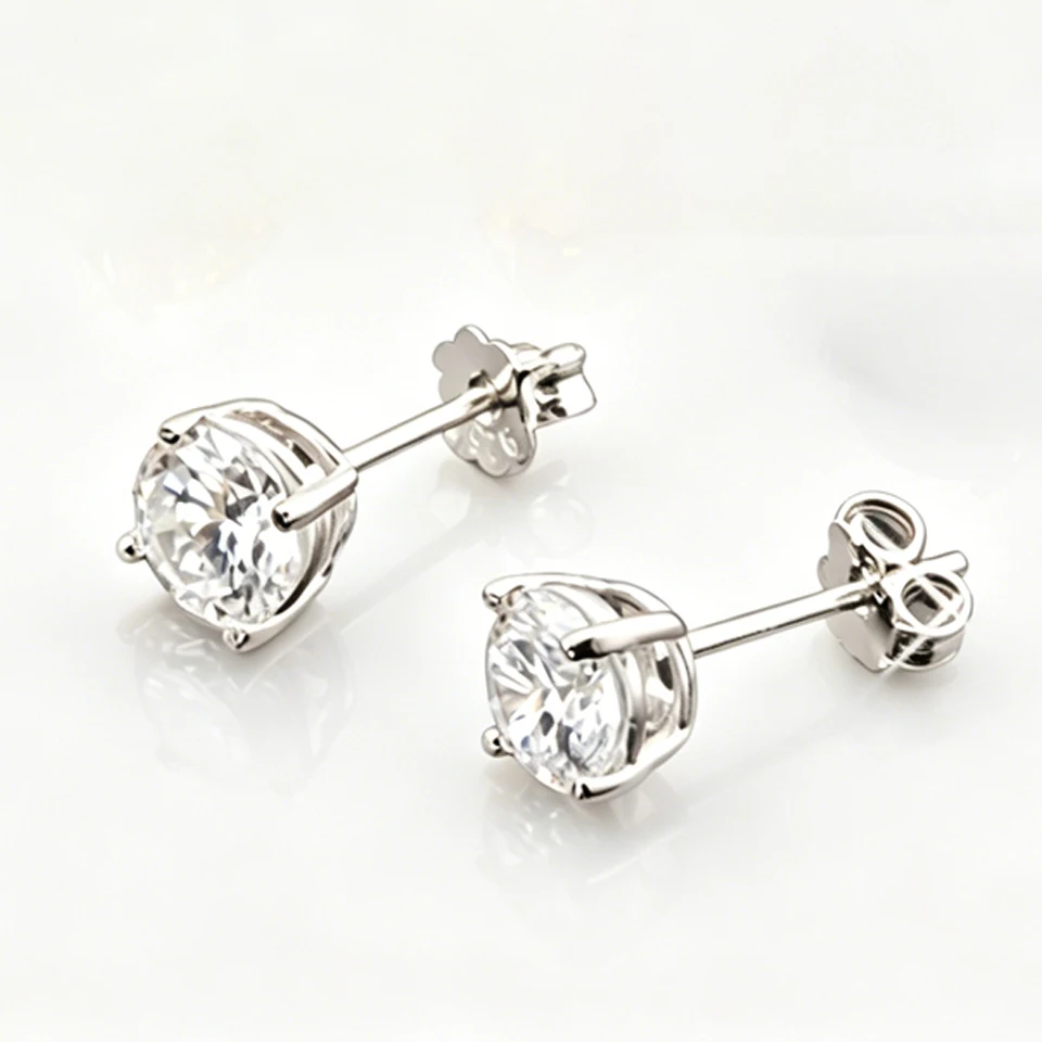 VAXIN Shiny Round CZ 925 Sterling Silver Stud Earrings for Women Timeless Design Gift Wedding Jewelry
VAXIN Shiny Round CZ 925 Sterling Silver Stud Earrings for Women Timeless Design Gift Wedding Jewelry