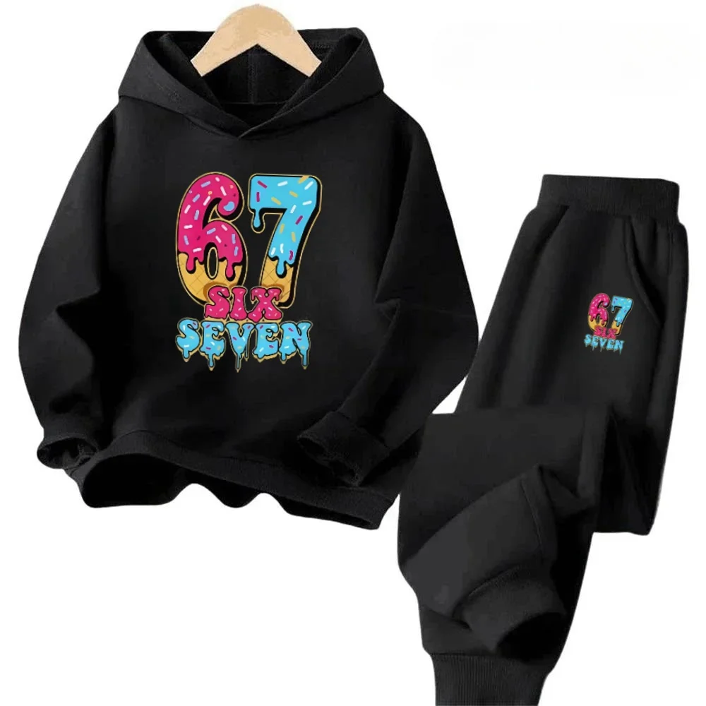 Viral 67 Numble Happy Kids Outfit 4-13Y Casual Fashion Spotts Children Hoodies Set Comfortable Boy Girl Sweatshirt Set Pant Suit
Viral 67 Numble Happy Kids Outfit 4-13Y Casual Fashion Spotts Children Hoodies Set Comfortable Boy Girl Sweatshirt Set Pant Suit