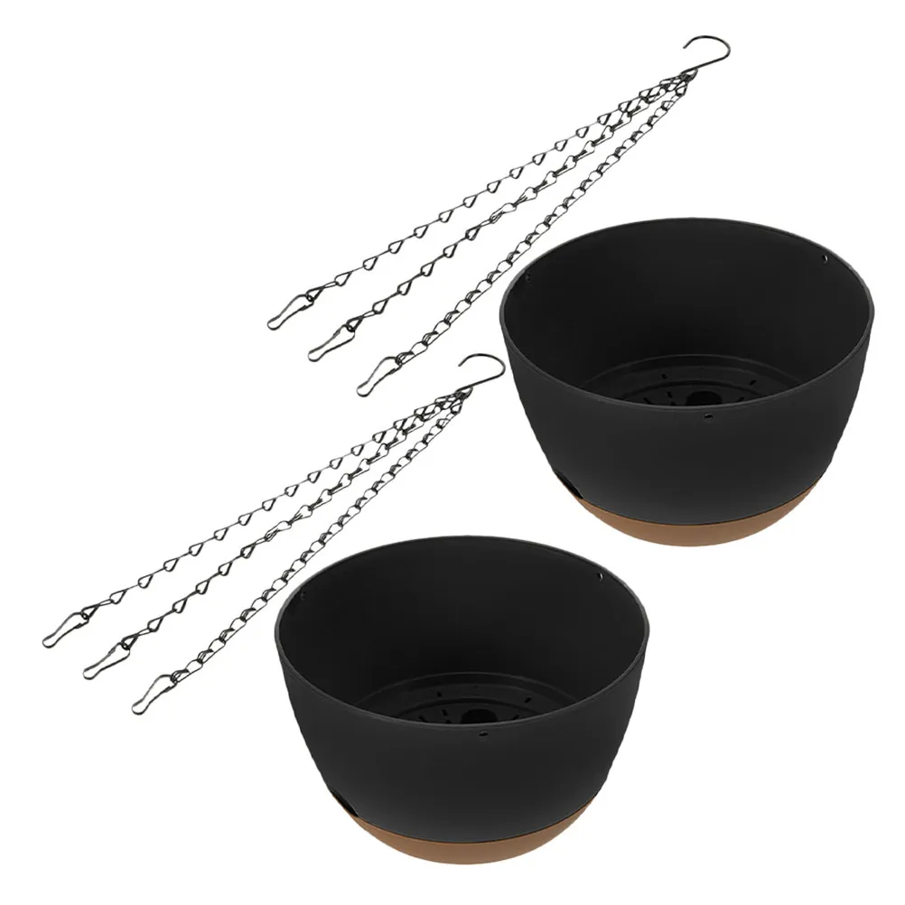 2 шт. Подвесные кашпо с автополивом для комнатных и уличных растений, для балкона и сада, корзины-кашпо для растений, подвесные горшки для комнатных растений
2 шт. Подвесные кашпо с автополивом для комнатных и уличных растений, для балкона и сада, корзины-кашпо для растений, подвесные горшки для комнатных растений