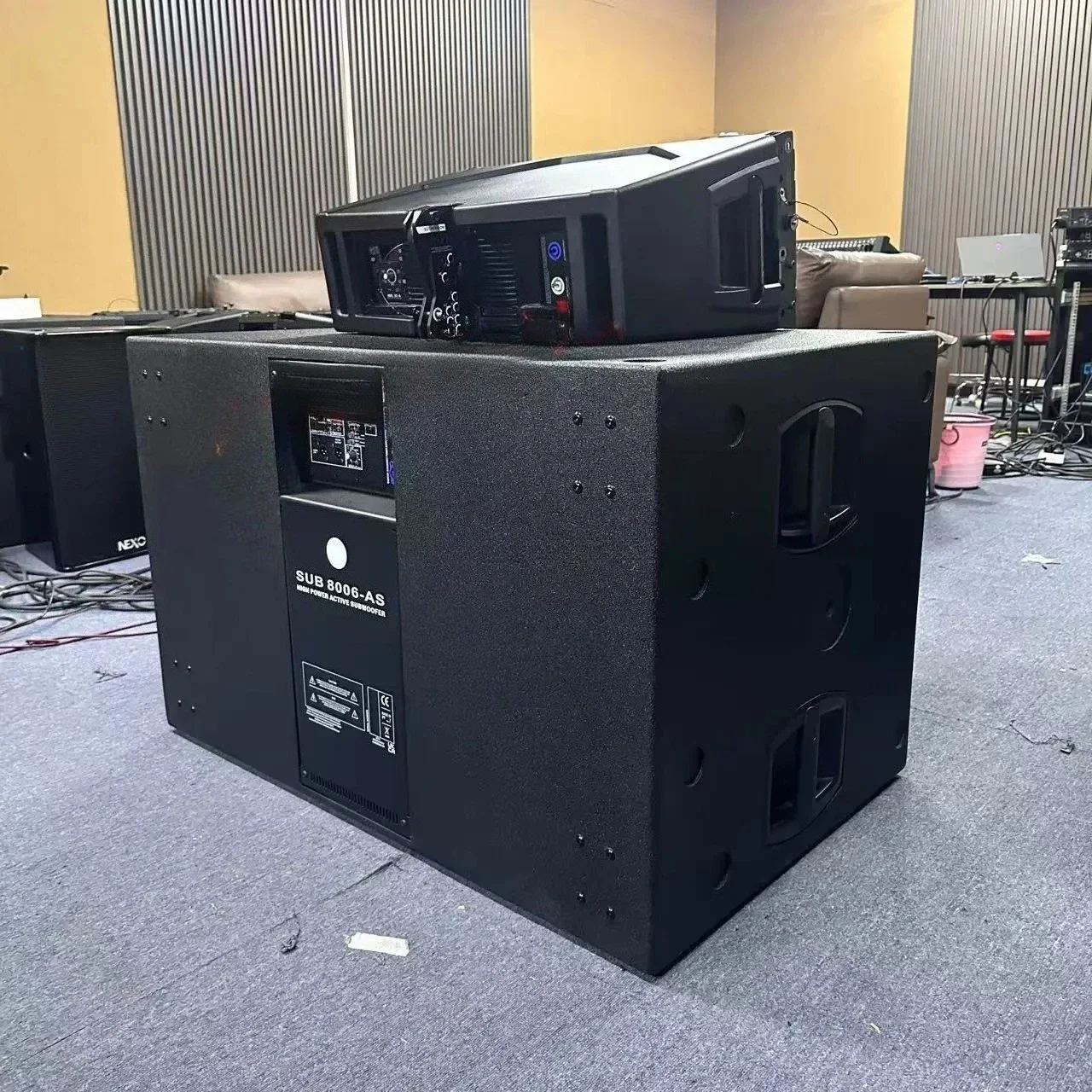 Sub 8006-AS Professional Audio Active Dual 18 Inch Subwoofer 8006 Powered Plywood Subwoofer Speakers For Stage
Sub 8006-AS Professional Audio Active Dual 18 Inch Subwoofer 8006 Powered Plywood Subwoofer Speakers For Stage