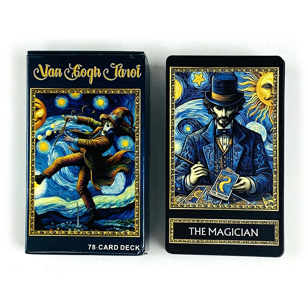 Van Gogh Tarot Cards A 78 Cards Deck English Version Fortune Telling Divination Board Game For Family Party, Meditation & Gifts
Van Gogh Tarot Cards A 78 Cards Deck English Version Fortune Telling Divination Board Game For Family Party, Meditation & Gifts