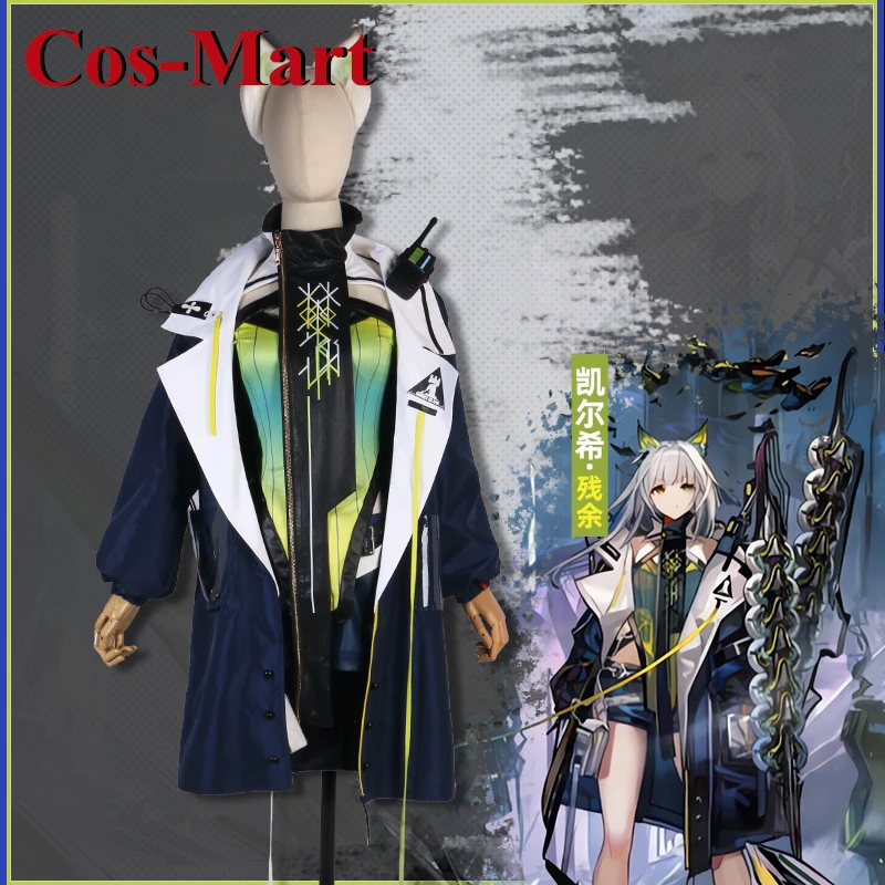 Cos-Mart Game Arknights Kaltsit Cosplay Costume Remnant Skin Combat Uniform Female Activity Party Role Play Clothing XS-XL New
Cos-Mart Game Arknights Kaltsit Cosplay Costume Remnant Skin Combat Uniform Female Activity Party Role Play Clothing XS-XL New