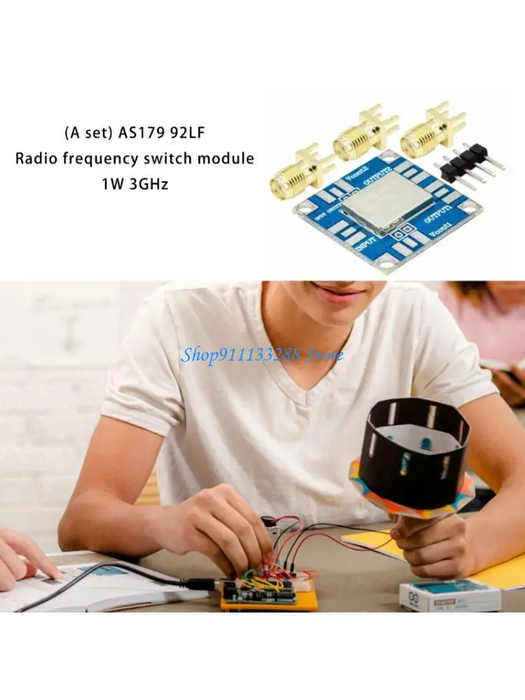 G88D Professional 1W 300KHZ-3GHZ AS179-92LF RF SPDT Коммутационный модуль Беспроводной
G88D Professional 1W 300KHZ-3GHZ AS179-92LF RF SPDT Коммутационный модуль Беспроводной