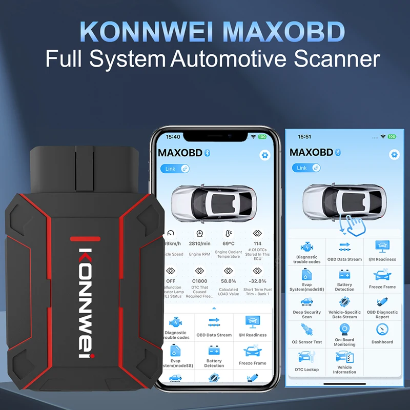 Новый KONNWEI MAXOBD Bluetooth 5,0 автомобильный сканер OBD2 полная система OBD диагностический инструмент подушка безопасности двигателя ABS инструмент автоматической коробки передач
Новый KONNWEI MAXOBD Bluetooth 5,0 автомобильный сканер OBD2 полная система OBD диагностический инструмент подушка безопасности двигателя ABS инструмент автоматической коробки передач