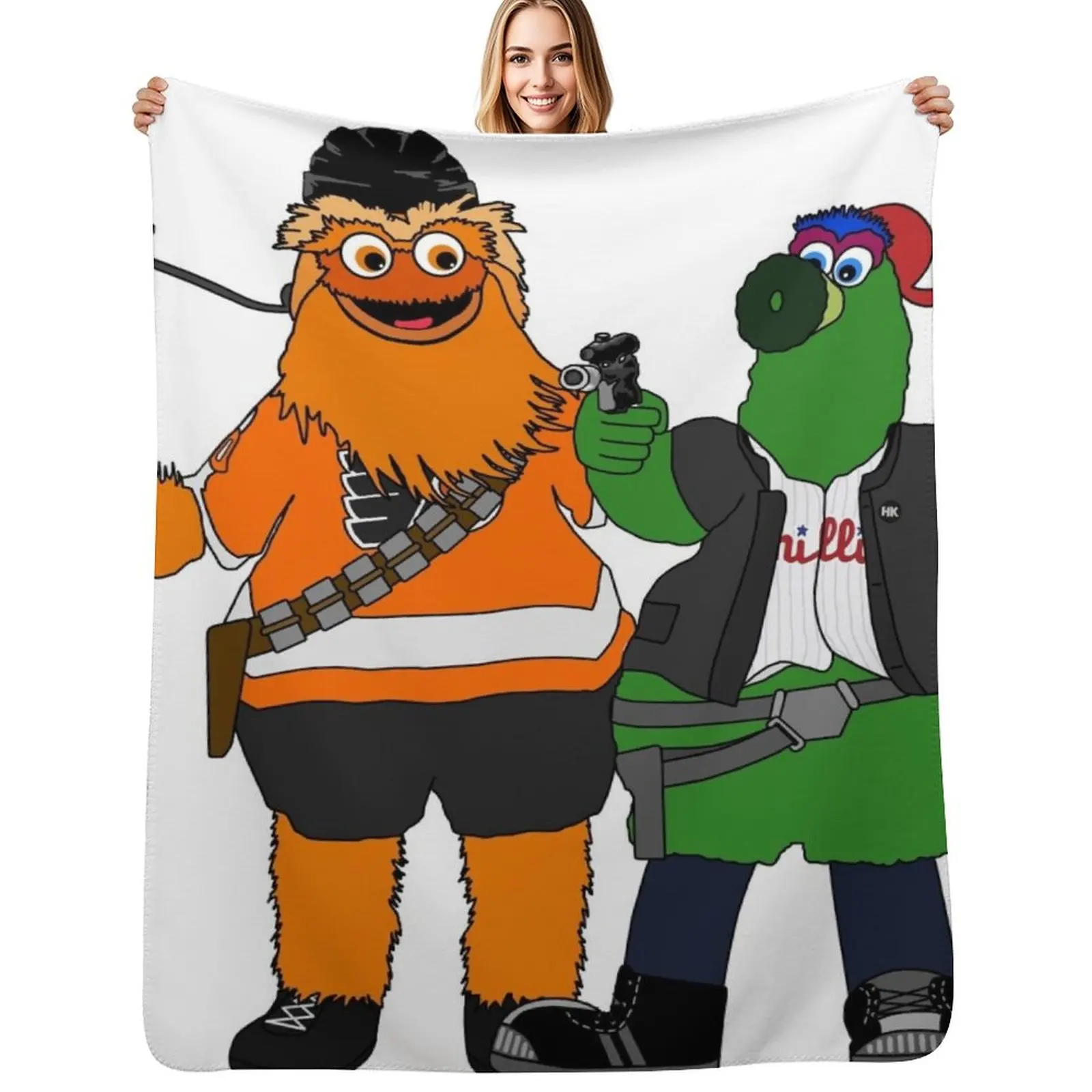 pHan Solo and Grittbacca Throw Blanket Warm Napping Blanket for Office Couch Bed
pHan Solo and Grittbacca Throw Blanket Warm Napping Blanket for Office Couch Bed