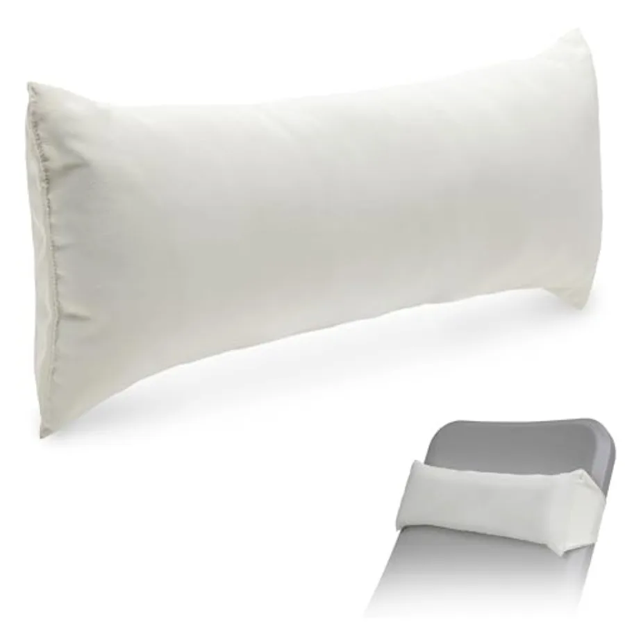 Coast Modern Outdoor Lounge Chair Pillow with Strap - Waterproof Headrest Pillow for Pool Lounger and Patio Chaise Cushions
Coast Modern Outdoor Lounge Chair Pillow with Strap - Waterproof Headrest Pillow for Pool Lounger and Patio Chaise Cushions