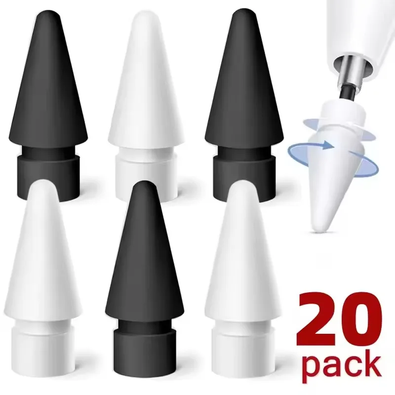 Сменные наконечники для карандашей Apple Pencil 1-го 2-го поколения iPencil, гладкие запасные наконечники для iPad Pro Pencil 1/2, стилус с тонким наконечником
Сменные наконечники для карандашей Apple Pencil 1-го 2-го поколения iPencil, гладкие запасные наконечники для iPad Pro Pencil 1/2, стилус с тонким наконечником