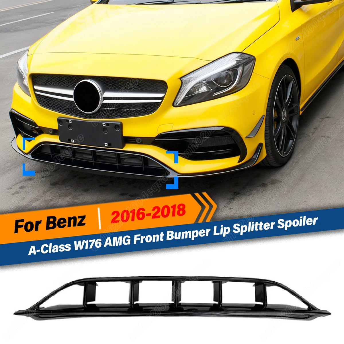 Для Mercedes-Benz A-Class W176 A200 A45 AMG 2016 2017 2018: Комплект аксессуаров для автомобиля — защитная накладка-сплиттер на передний бампер
Для Mercedes-Benz A-Class W176 A200 A45 AMG 2016 2017 2018: Комплект аксессуаров для автомобиля — защитная накладка-сплиттер на передний бампер