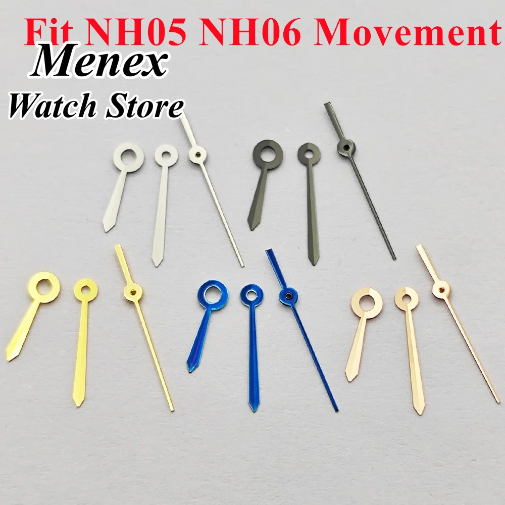 NH05 No Luminous Watch Hands 5mmX8mmX8mm Silver Gun Blue Rose-Gold Watch Hands Fit NH05 NH06 Movement Watch Accessories Parts
NH05 No Luminous Watch Hands 5mmX8mmX8mm Silver Gun Blue Rose-Gold Watch Hands Fit NH05 NH06 Movement Watch Accessories Parts