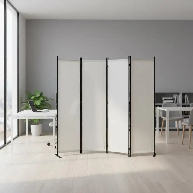Folding Privacy Wall 4 Panels For Office Bedroom Study Freestanding Fabric Partition White
Folding Privacy Wall 4 Panels For Office Bedroom Study Freestanding Fabric Partition White