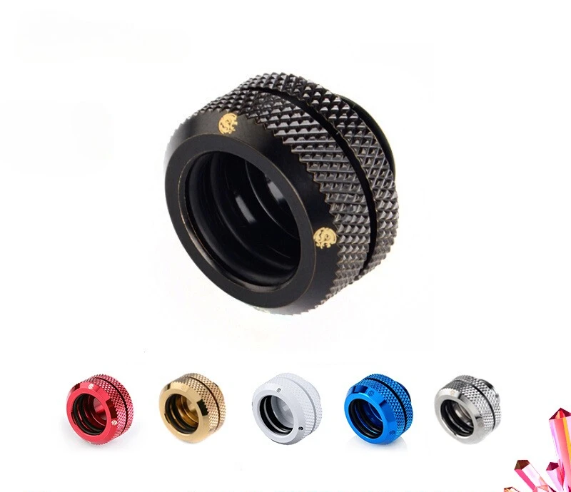 G1/4 "14MM hard tube quick screw, various colors BP outer meridian, hand screw joint
G1/4 "14MM hard tube quick screw, various colors BP outer meridian, hand screw joint