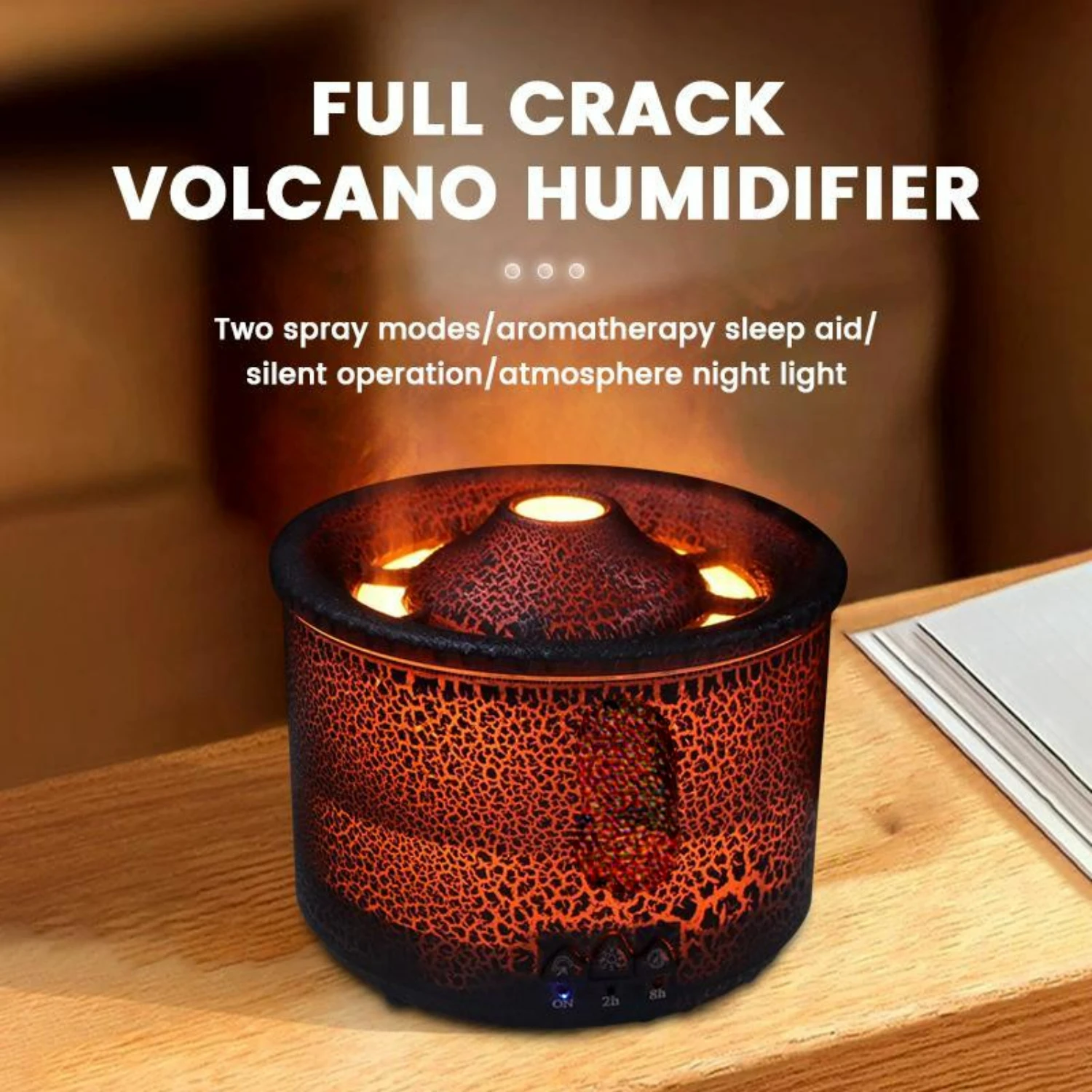 Portable Modern and Quiet Ultrasonic 300ml Humidifier for Bedroom and Office Use, V19 Household Aromatherapy Machine with 2 Spra
Portable Modern and Quiet Ultrasonic 300ml Humidifier for Bedroom and Office Use, V19 Household Aromatherapy Machine with 2 Spra