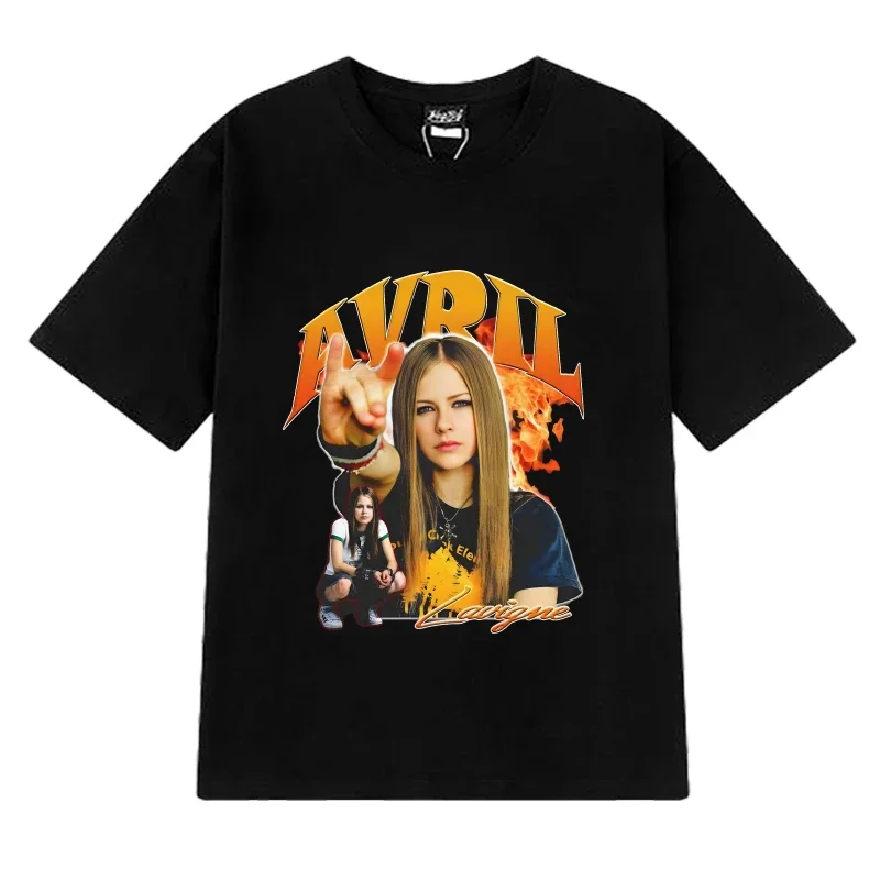 Personalization Avril Lavigne Eyes Wide Shut Music T Shirt Men Women vintage 100% Cotton Tops Unisex black short sleeve T-shirts
Personalization Avril Lavigne Eyes Wide Shut Music T Shirt Men Women vintage 100% Cotton Tops Unisex black short sleeve T-shirts