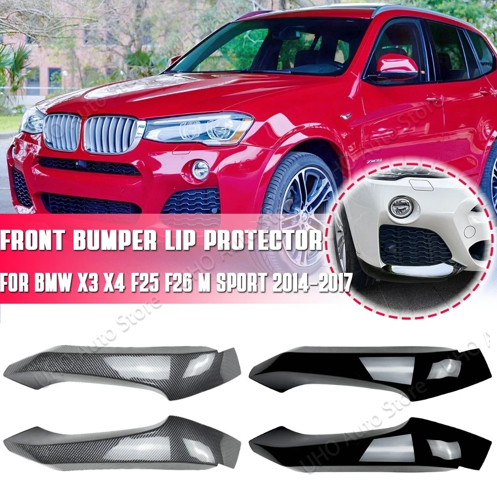 Car Front Bumper Splitters Lip Spoiler Protector Cover For BMW X3 X4 F25 F26 M Sport Tech 2014-2017 Splitter Exterior Tuning Kit
Car Front Bumper Splitters Lip Spoiler Protector Cover For BMW X3 X4 F25 F26 M Sport Tech 2014-2017 Splitter Exterior Tuning Kit