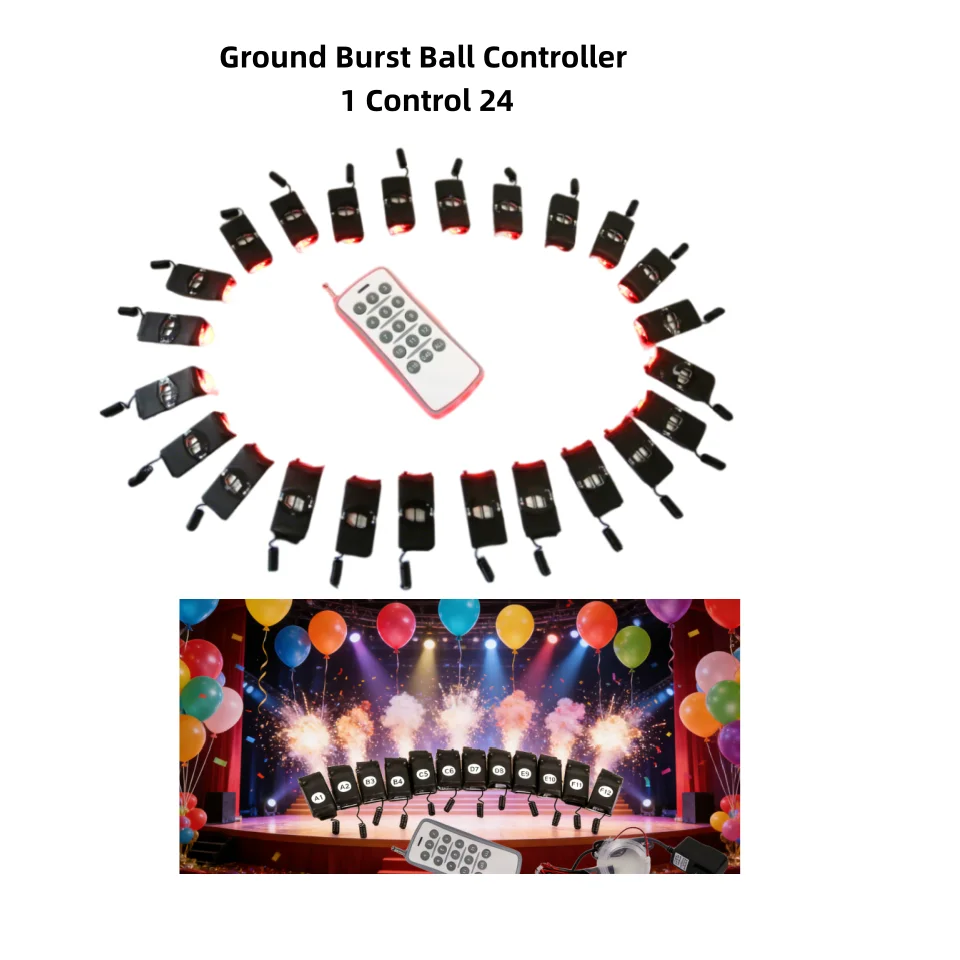 1 To 24 Remote Control Balloon Controllers - Rechargeable Heating Pads for Event Decoration
1 To 24 Remote Control Balloon Controllers - Rechargeable Heating Pads for Event Decoration