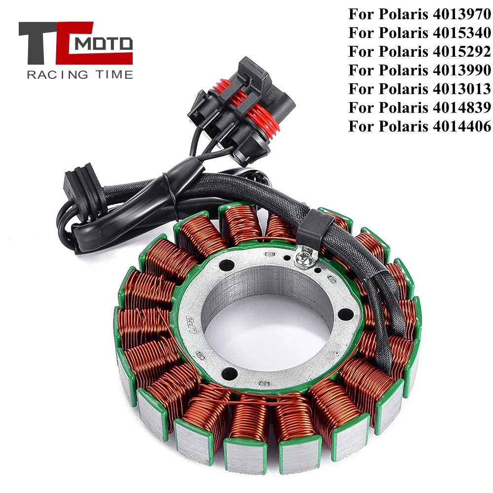 For Polaris RZR 4 1000 XP General Sportsman 570 Generator Stator Coil 4013970 4015340 4015292 4013990 4013013 4014839 4014406
For Polaris RZR 4 1000 XP General Sportsman 570 Generator Stator Coil 4013970 4015340 4015292 4013990 4013013 4014839 4014406