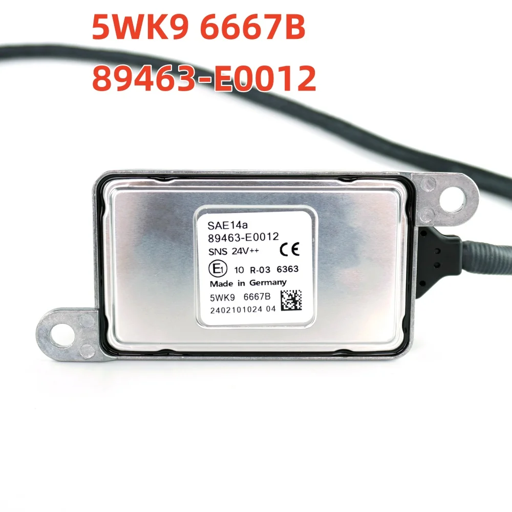 Новый датчик оксида азота 5WK9 6667B 89463-E0012 5WK96667B 24В для двигателя Hino, запчасть для грузовиков, датчик NOx, продано 0 шт.
Новый датчик оксида азота 5WK9 6667B 89463-E0012 5WK96667B 24В для двигателя Hino, запчасть для грузовиков, датчик NOx, продано 0 шт.