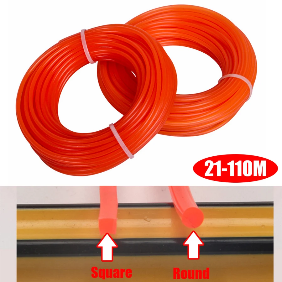 2mm 2.7mm 3mm 3.5mm 4mm Round Square Nylon Trimmer Line Brush Grass Cutting Weed Rope Strimmer Tool Accessories Lawn Mower Wire
2mm 2.7mm 3mm 3.5mm 4mm Round Square Nylon Trimmer Line Brush Grass Cutting Weed Rope Strimmer Tool Accessories Lawn Mower Wire