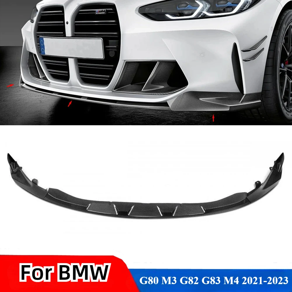 For BMW G80 M3 G82 G83 M4 2021-2023 Car Front Splitter Bumper Lip Spoiler Lower Body Kit Auto Accessories Glossy Black
For BMW G80 M3 G82 G83 M4 2021-2023 Car Front Splitter Bumper Lip Spoiler Lower Body Kit Auto Accessories Glossy Black