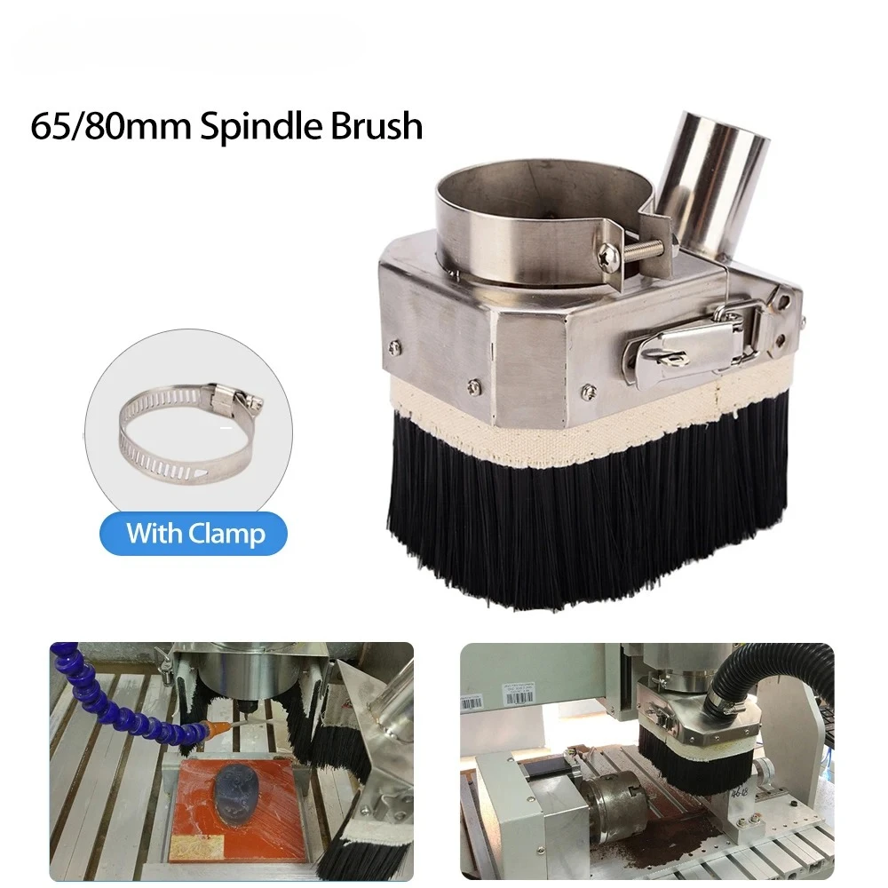 65/80mm Engraving Machine Dust Hood Woodworking For 800W 1.5KW 2.2KW CNC Spindle Motor Dust Collect Clamp Power Tool Accessories
65/80mm Engraving Machine Dust Hood Woodworking For 800W 1.5KW 2.2KW CNC Spindle Motor Dust Collect Clamp Power Tool Accessories