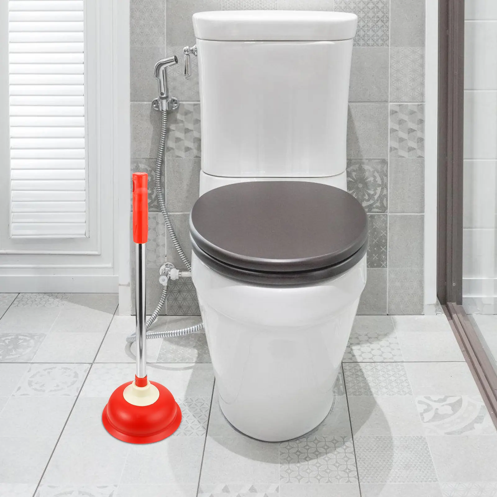 Professional Toilet Plunger Made of Rubber and Resin for Home Office Hotel Public Restrooms Fast Unclog Performance Bathroom
Professional Toilet Plunger Made of Rubber and Resin for Home Office Hotel Public Restrooms Fast Unclog Performance Bathroom