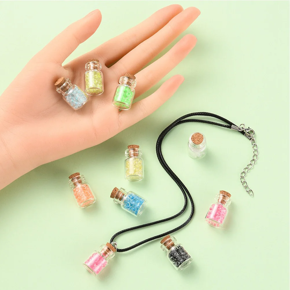9Pcs Glass Wishing Bottles Cork Stoppers DIY Drift Bottles Message Craft Jars Glass Jars Wishing Bottle Decor
9Pcs Glass Wishing Bottles Cork Stoppers DIY Drift Bottles Message Craft Jars Glass Jars Wishing Bottle Decor