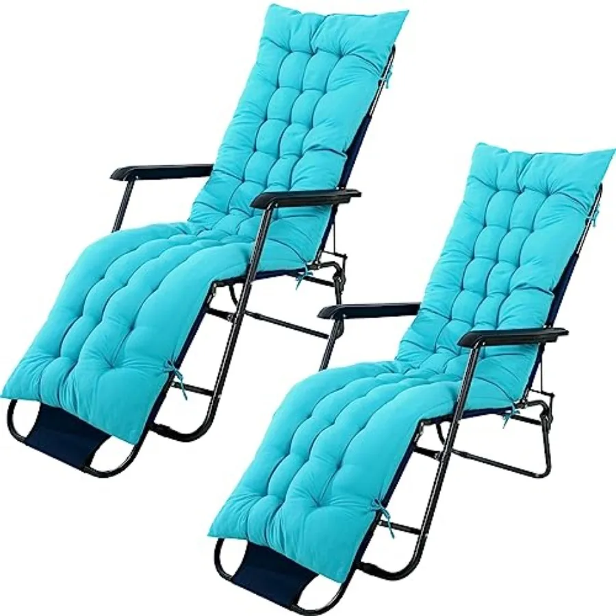 67 x 19 Inch Chaise Lounge Cushions Soft Lounge Chair Cushion Gravity Chair Cushion Sofa Lawn Furniture Cushion Pad with 6 Tie
67 x 19 Inch Chaise Lounge Cushions Soft Lounge Chair Cushion Gravity Chair Cushion Sofa Lawn Furniture Cushion Pad with 6 Tie