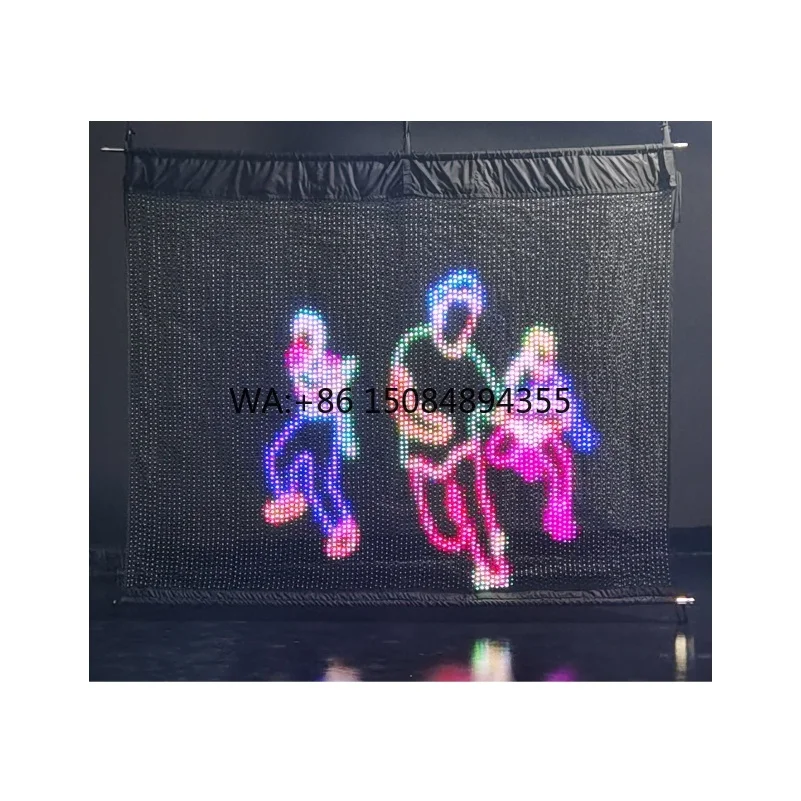 IP66 Foldable LED Display Magic Carpet Flying Screen Long Battery Life Transparent Textile Display Stage for Drone Shows Digital
IP66 Foldable LED Display Magic Carpet Flying Screen Long Battery Life Transparent Textile Display Stage for Drone Shows Digital