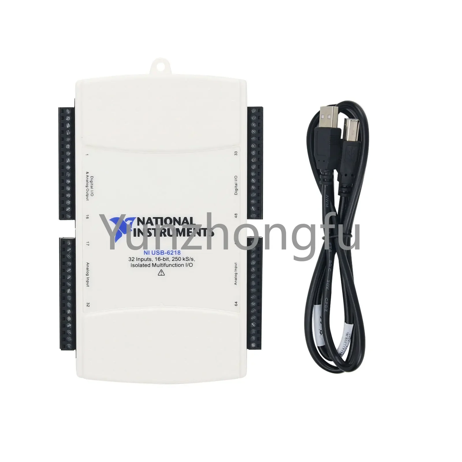 USB-6218 Nasdaq USB 779678-01 32 Input 16-Bit 250ks/S Data Acquisition Card for NI Replacement Original
USB-6218 Nasdaq USB 779678-01 32 Input 16-Bit 250ks/S Data Acquisition Card for NI Replacement Original