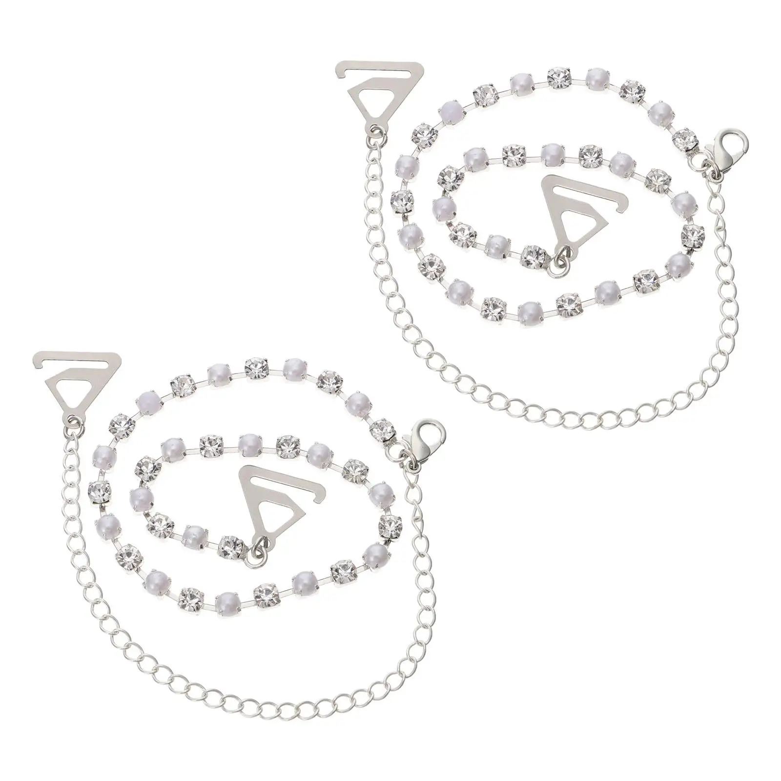 1 Pair Pearl Rhinestone Adjustable Invisible Bra Straps 1.8 Hooks Comfortable Off Shoulder Underwear Accessories Suitable Women
1 Pair Pearl Rhinestone Adjustable Invisible Bra Straps 1.8 Hooks Comfortable Off Shoulder Underwear Accessories Suitable Women
