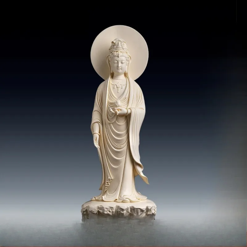 Avalokiteshvara Bodhisattva statue Buddha statue offering household standing image ornament
Avalokiteshvara Bodhisattva statue Buddha statue offering household standing image ornament