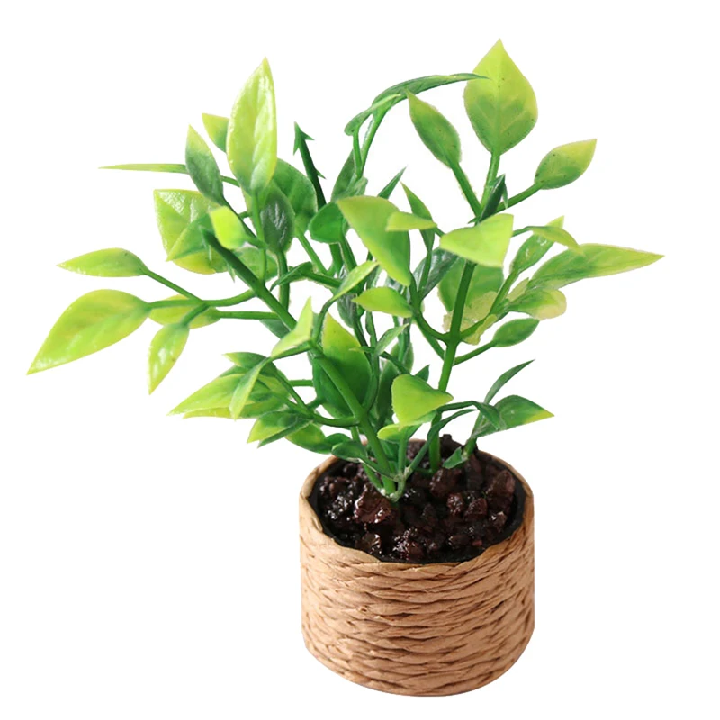1:12 Scale Dollhouse Potted Plant Decor, Mini Orange Tree Green Potted Plant, Home Garden Ornamental Toy Accessories
1:12 Scale Dollhouse Potted Plant Decor, Mini Orange Tree Green Potted Plant, Home Garden Ornamental Toy Accessories