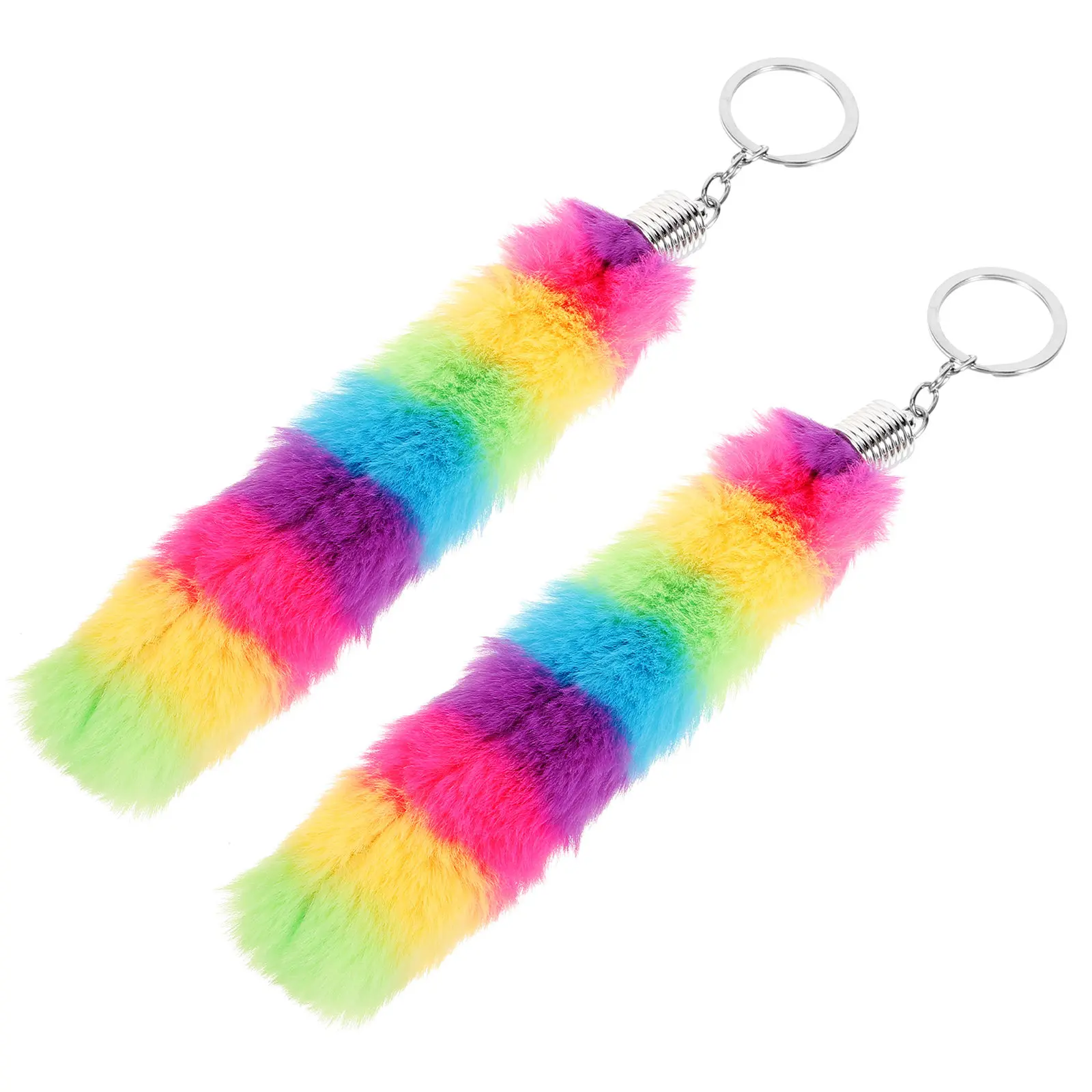 2Pcs Colorful Soft Strip Keychain for Keys Bags Handbags Purses Backpacks Car Keys Stylish Adorable Decoration Gift Idea
2Pcs Colorful Soft Strip Keychain for Keys Bags Handbags Purses Backpacks Car Keys Stylish Adorable Decoration Gift Idea