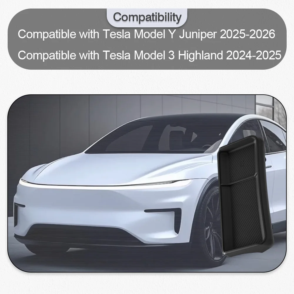 For Tesla Model Y Juniper 2025-2026 Model 3 Highland 2024-2025 Car Center Console Dashboard Storage Box Instrument Panel
For Tesla Model Y Juniper 2025-2026 Model 3 Highland 2024-2025 Car Center Console Dashboard Storage Box Instrument Panel