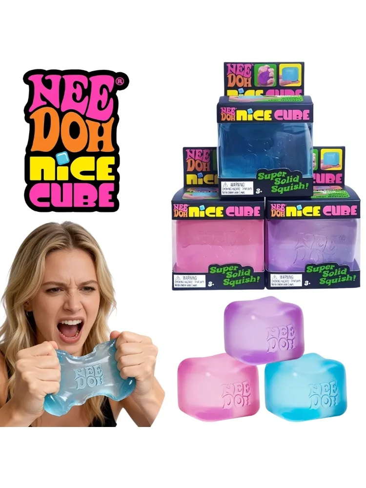 Schylling Needoh Nice Cube Sensory Cube Stress Reliever Fidget Tool For Anxiety Focus Desk Toy For Adults Kids
Schylling Needoh Nice Cube Sensory Cube Stress Reliever Fidget Tool For Anxiety Focus Desk Toy For Adults Kids