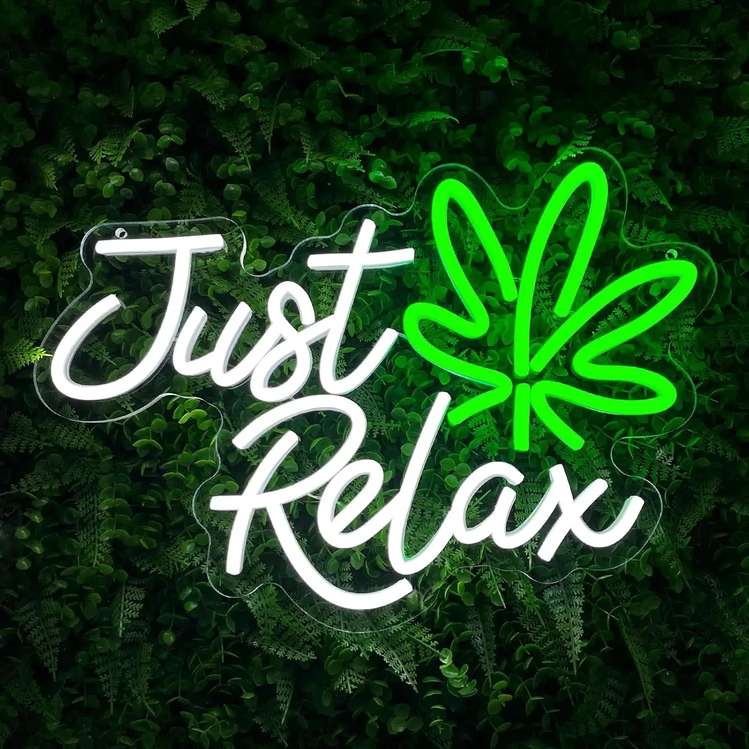 Неоновая вывеска Just Relax: светодиодный светильник в форме зеленого листа для спальни, бара, лаунж-зоны, мужской комнаты, игровой комнаты, настенный декор, ночник, подарки
Неоновая вывеска Just Relax: светодиодный светильник в форме зеленого листа для спальни, бара, лаунж-зоны, мужской комнаты, игровой комнаты, настенный декор, ночник, подарки