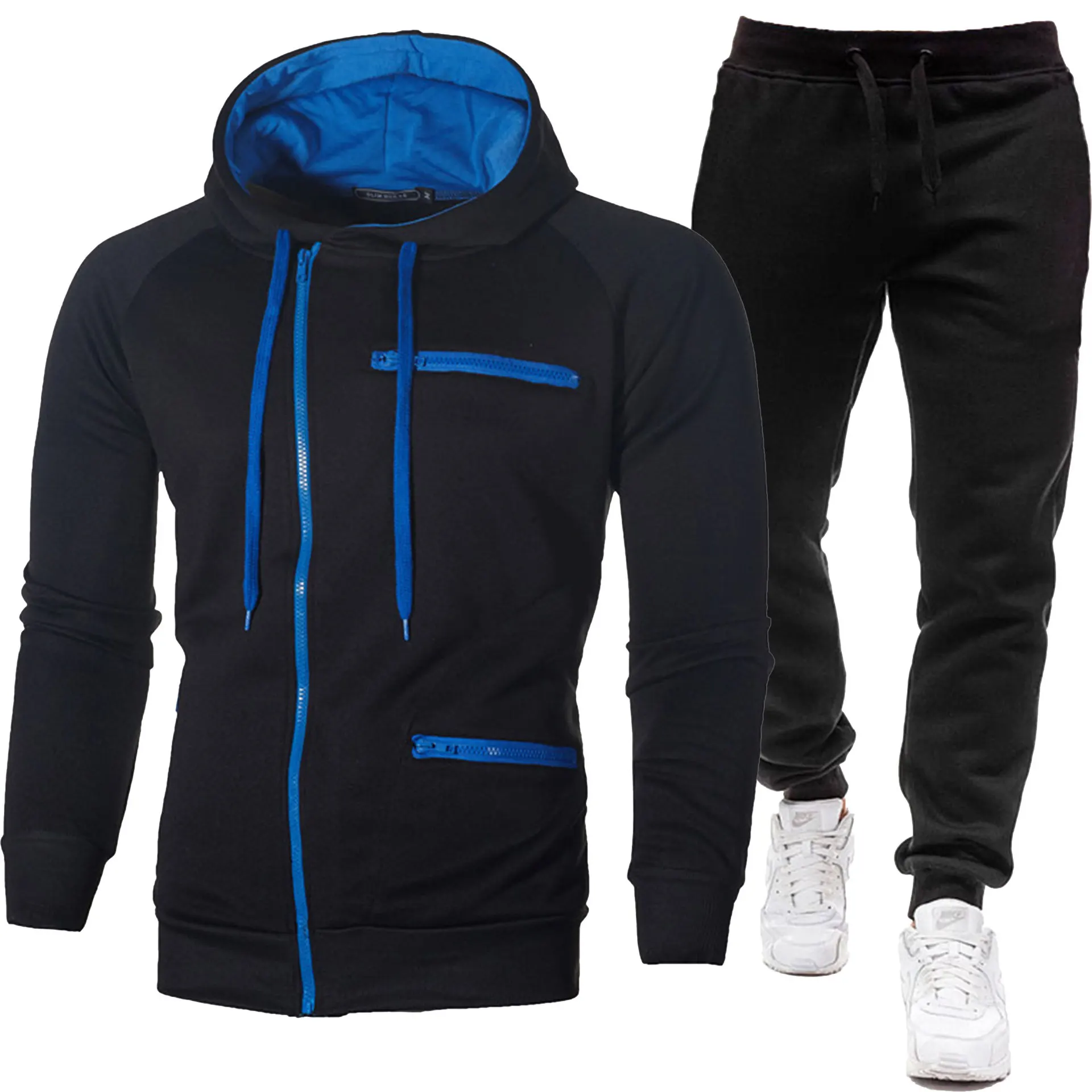 2025 Autumn/Winter New Style Zippered Cardigan with Hood and Filled Insulated Sweatshirt, Sweatpants, Loose-Fitting Casual Set
2025 Autumn/Winter New Style Zippered Cardigan with Hood and Filled Insulated Sweatshirt, Sweatpants, Loose-Fitting Casual Set