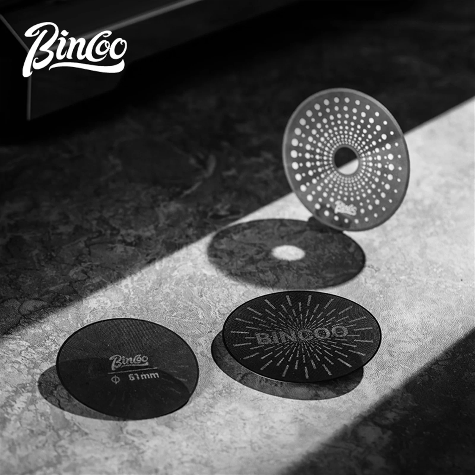 Bincoo 51mm 58mm 58.5mm Precision Filter Shower Head 0.2mm Thin with 11,575 Micro Holes 304 Stainless Steel Even Extraction Mesh 
Bincoo 51mm 58mm 58.5mm Precision Filter Shower Head 0.2mm Thin with 11,575 Micro Holes 304 Stainless Steel Even Extraction Mesh